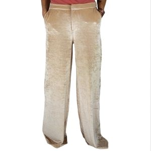 Volcom Stone Row Velvet Pants Size Medium Creme